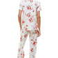 Women's Floral Print Lounge Set in Blue – Comfortable and Stylish