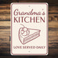 Grandma's Kitchen Sign
