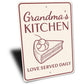 Grandma's Kitchen Sign