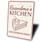 Grandma's Kitchen Sign