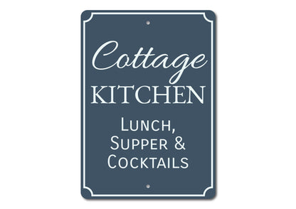Cottage Kitchen Sign