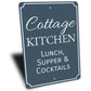 Cottage Kitchen Sign