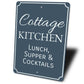 Cottage Kitchen Sign