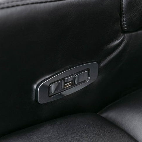 Premium Power Recliner With Storage Arms, Cupholders, Swivel Tray Tabl