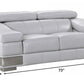 31inches to 39inches Grey Lovely Light Chair