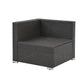 Patio Furniture PE Rattan And Tempered Glass Table