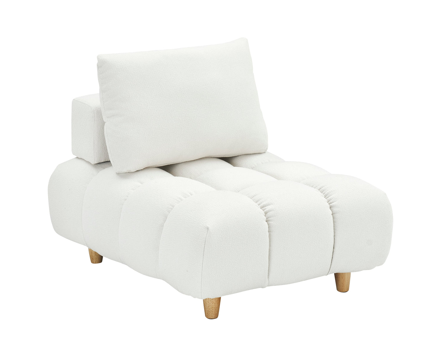 30 inches long, Teddy Sofa Fabric, with spacious and comfortable seat,