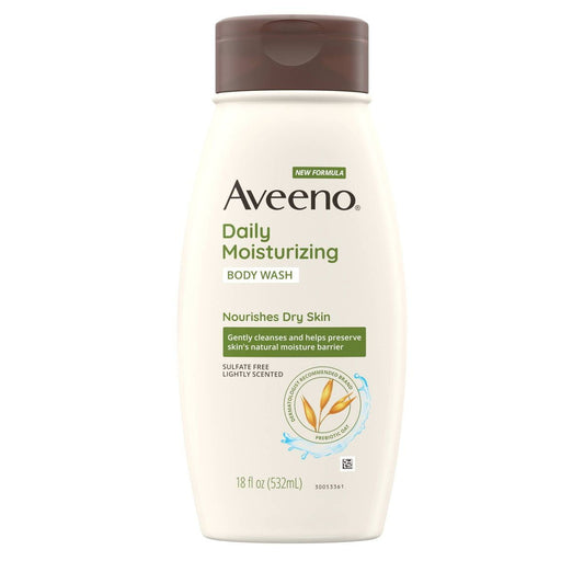 Aveeno Daily Moisturizing Body Wash with Soothing Oat - 18 fl oz