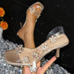 25 Edition – Summer Sparkle PVC Heels