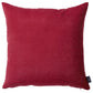 Set of 2 Red Brushed Twill Decorative Throw Pillow Covers