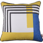 Square Abstract Geo Decorative Throw Pillow Cover