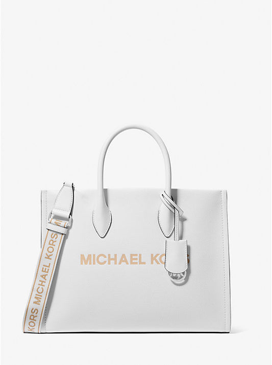 Michael Kors Medium Pebbled White