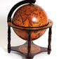 17inches x 17inches x 22inches Red Globe Bar  4 Legged Stand
