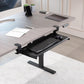 Large Keyboard Tray under Desk Pull Out with Extra Sturdy C Clamp