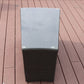 6 Piece Black Half Moon Outdoor Sectional Set with Ice Bucket