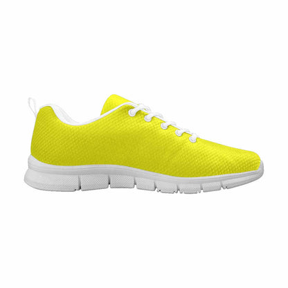 Sneakers For Men,    Bright Yellow   - Running Shoes