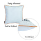 Set of 4 18inches Fall Pumpkin Spice Harvest Throw Pillow Cover in