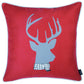 Set of 4 18inches Winter Deer Throw Pillow Cover in Multicolor
