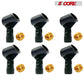Microphone Clip Holder 6 Pieces with Screw Adapters 5/8 to 3/8 Inch