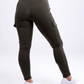 High-Waisted Leggings with Side Cargo Pockets