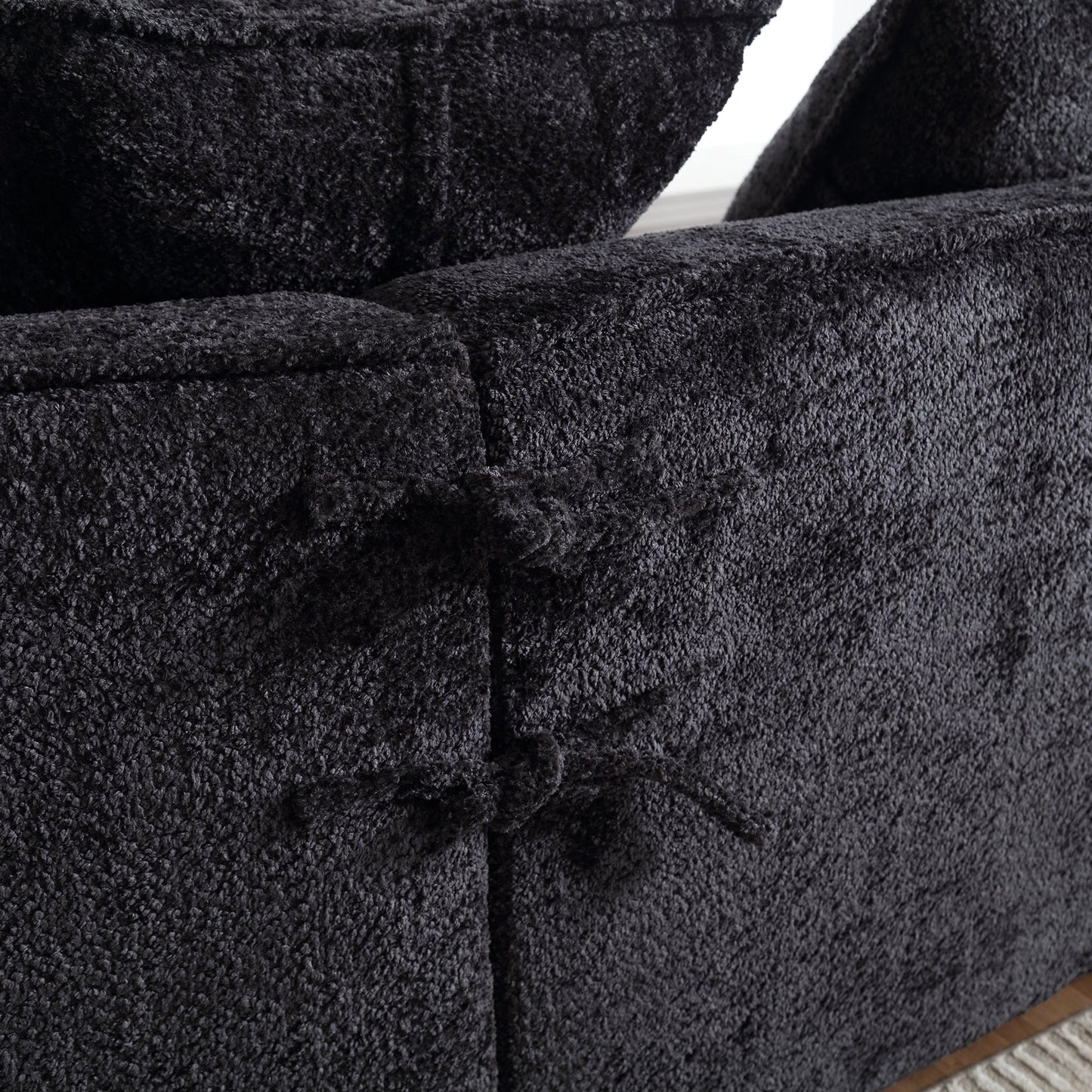 Boucle Sofa 3 Seater for Living Room Oversized Comfy Sofa unique