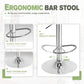 Bar Stools Modern Pu Leather Swivel Adjustable Hydraulic Bar Stool