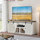 TV Stand for Tvs up to 65 Inches, Farmhouse Entertainment Center with
