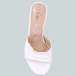 3Rd Divorce Wide Strap Casual High Heels