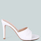 3Rd Divorce Wide Strap Casual High Heels