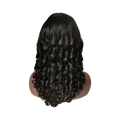 13x1x4 Loose Wave 13x1x6 T part Lace Transparent Human Hair Wigs 180% - Walbiz.com
