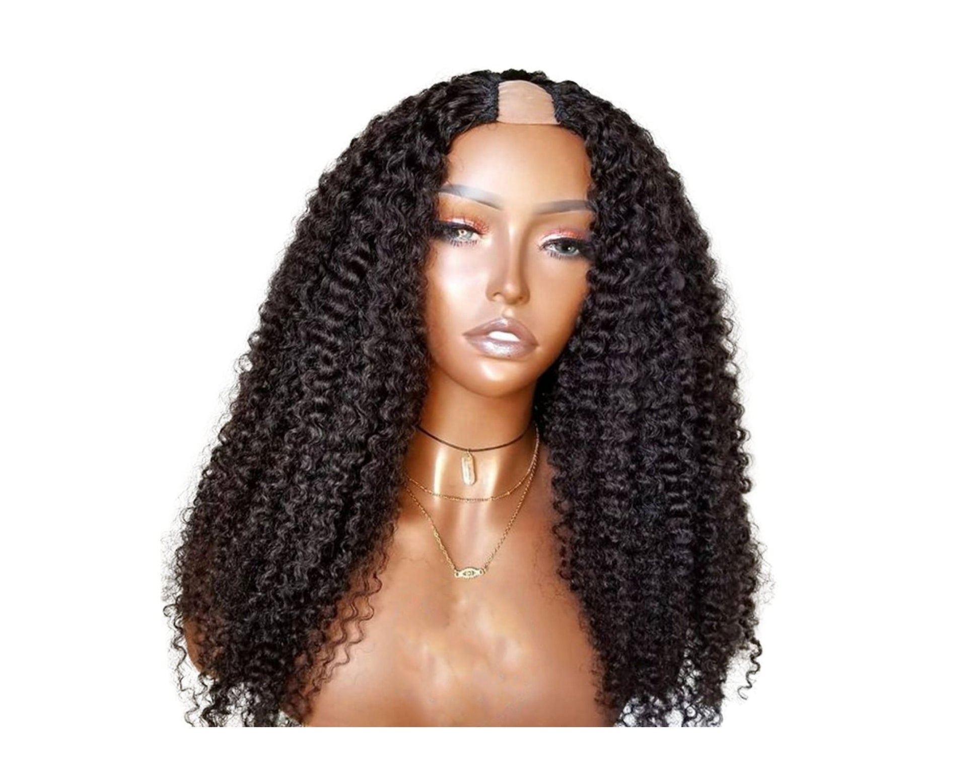 U Part Wig Deep Wave Human Hair Wigs For Black Women Brazilian Remy Ha - Walbiz.com