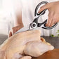Multifunctional Stainless Steel Kitchen Scissors with Nut  Bottle