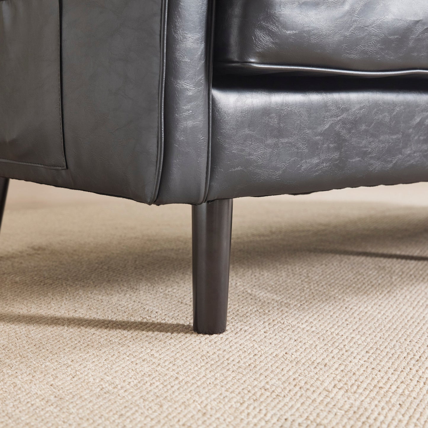 Loveseat Sofa, Mid Century Modern Love Seat, 2 Seater Sofa Couches for