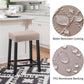 Stool Covers Rectangle - 2 Pack Stretch Waterproof Saddle Seat Cover
