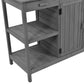 66'' Large Outdoor Farmhouse Wooden Potting Bench Table, Garden