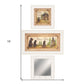 Set Of Three Nature Bath 1 White Framed Print Bathroom Wall Art