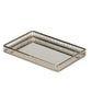 Vanity Gallery Tray with Mirror - 11" x 7"