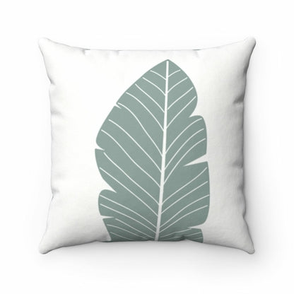 Abstract Green Leaf Double Sided Cushion Home Decoration Accents - 4
