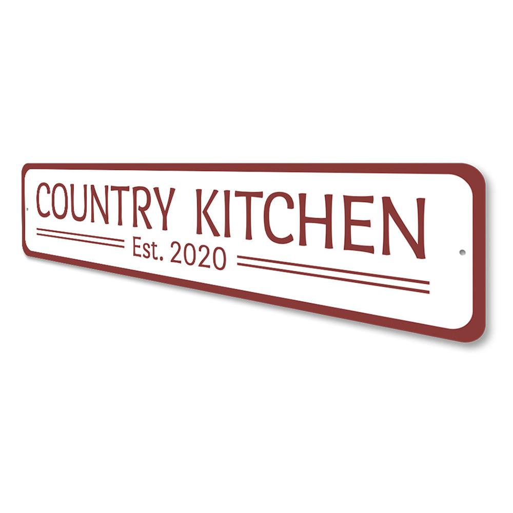 Country Kitchen Year Sign