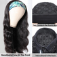 Headband Human Hair Scarf Wig Body Wave No GLUE Easy Wear for Women 18