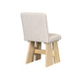 Modern 7-Piece Dining Table Set with 6 Upholstered Dining Chairs,