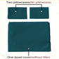 3Piece Solid Color Soft Duvet Cover Set