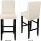 Water Repellent Bar Stool Covers Set of 4, Stretch Washable Barstool
