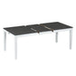 Rustic 7-Piece 78.1inch Extendable Dining Table Set with 18inch