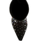 Starlit Multi Color Stones Embellished Boots