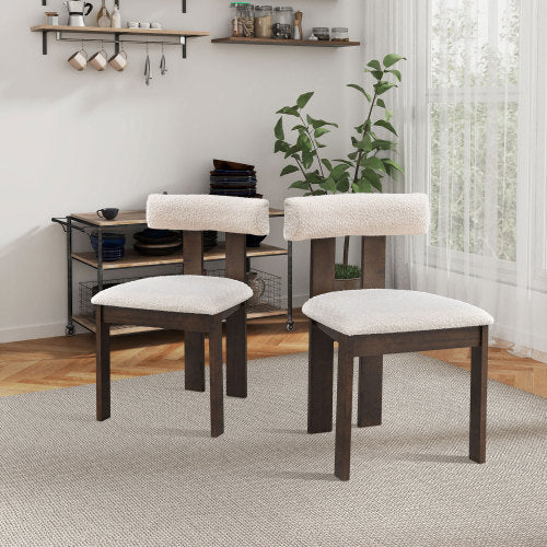Set Of 2 Wooden Dining Chairs , Unavailable Platforms- Temu