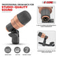 5Core Drum Mic Kit 7 Pcs Kick Bass Tom Snare Dynamic Microphone