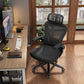 Ergonomic Black Swivel Office Chair High Back Comfortable Mesh Seat