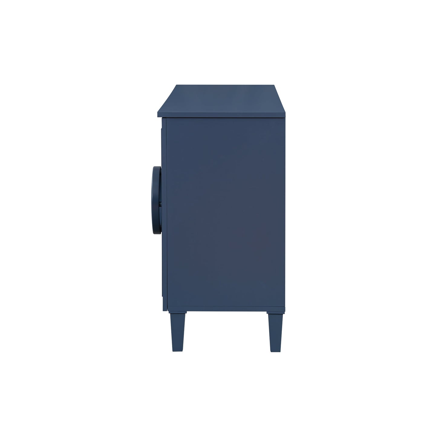 Four-door sideboard with French-Inspired,Suitable for Living Rooms,