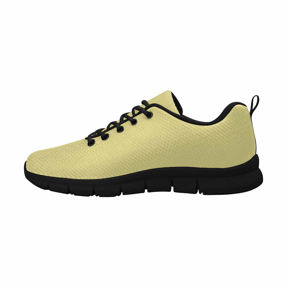 Sneakers For Men, Khaki Yellow Running Shoes